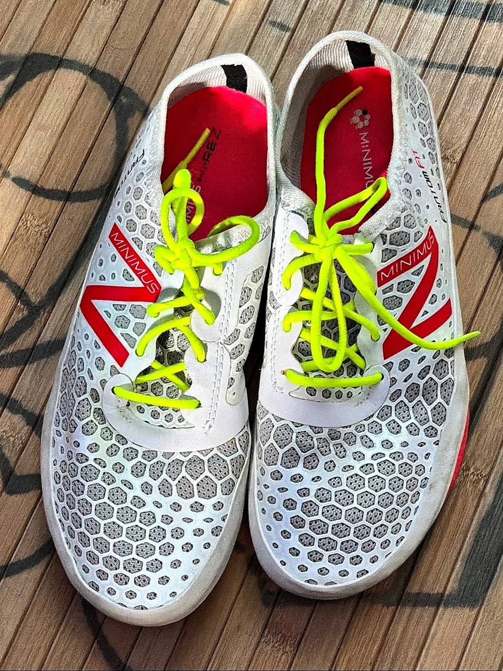 New Balance Minimus WR1SP Men's Athletic Shoes White & Gray US 8